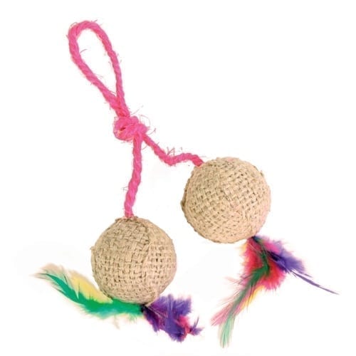 2 baller med catnip ø 4,5