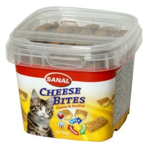 Sanal cheese Bites katt 75g