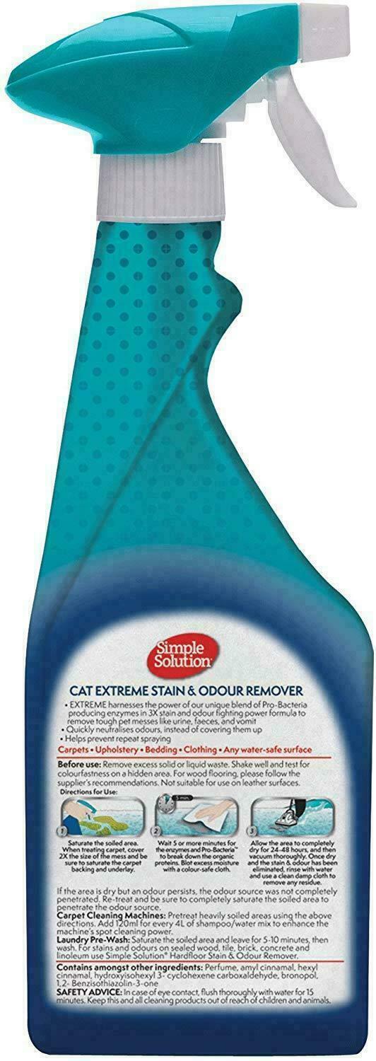 Simple Solution Ekstrem flekk og lukt fjerner til katt