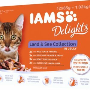 Iams Delights wet land&sea collection Jelly - Multibox