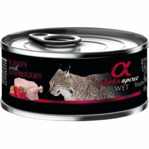 Alpha Spirit katt -kalun og hindebær -monoprotein