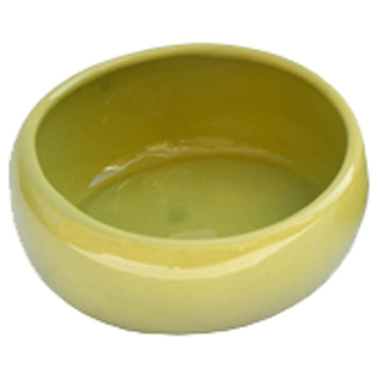 Keramikkskål Ergonomisk Limegrønn