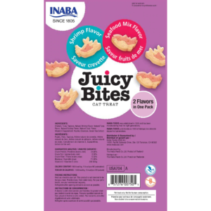 Inaba Churu Juicy Bites snacks for katt reker-sjømat