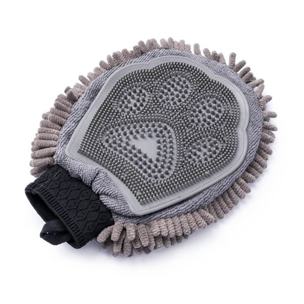 DGS Dirty Dog Grooming Glove Tørkehanske 25x18CM - Bilde 2