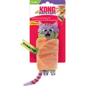 Kong katteleke Purrito Pull a part