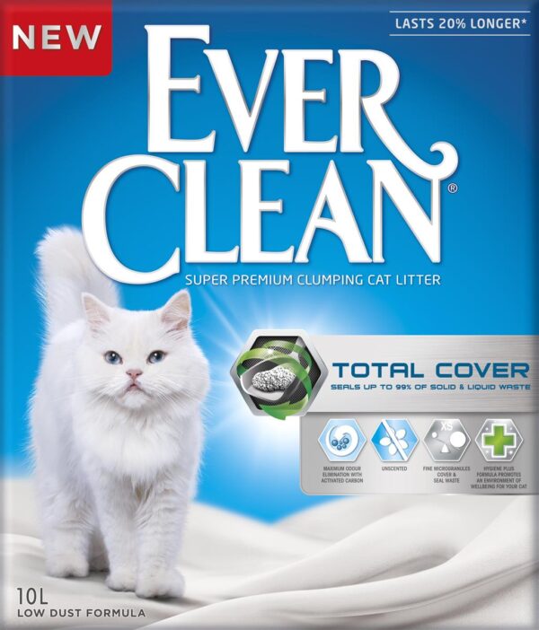 Ever Clean Total Cover Kattesand 10 L