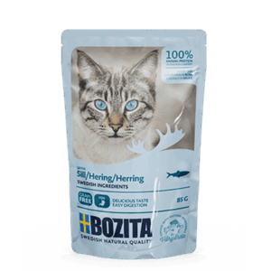 Bozita kjøttbiter i saus med sild 85g
