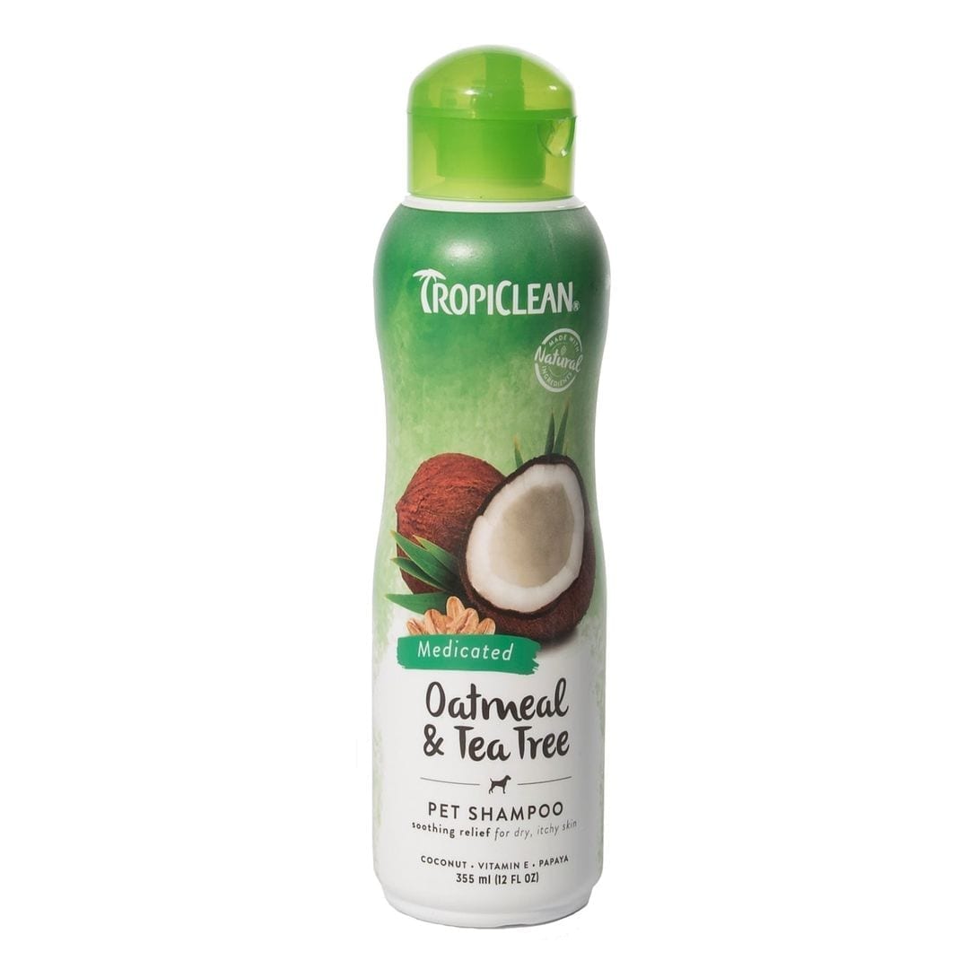 Tropiclean Oatmeal & Tea Tree Shampoo 355ml Tropiclean Oatmeal & Tea Tree Shampoo 355ml