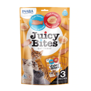 Inaba Churu Juicy Bites snacks for katt fisk-musling