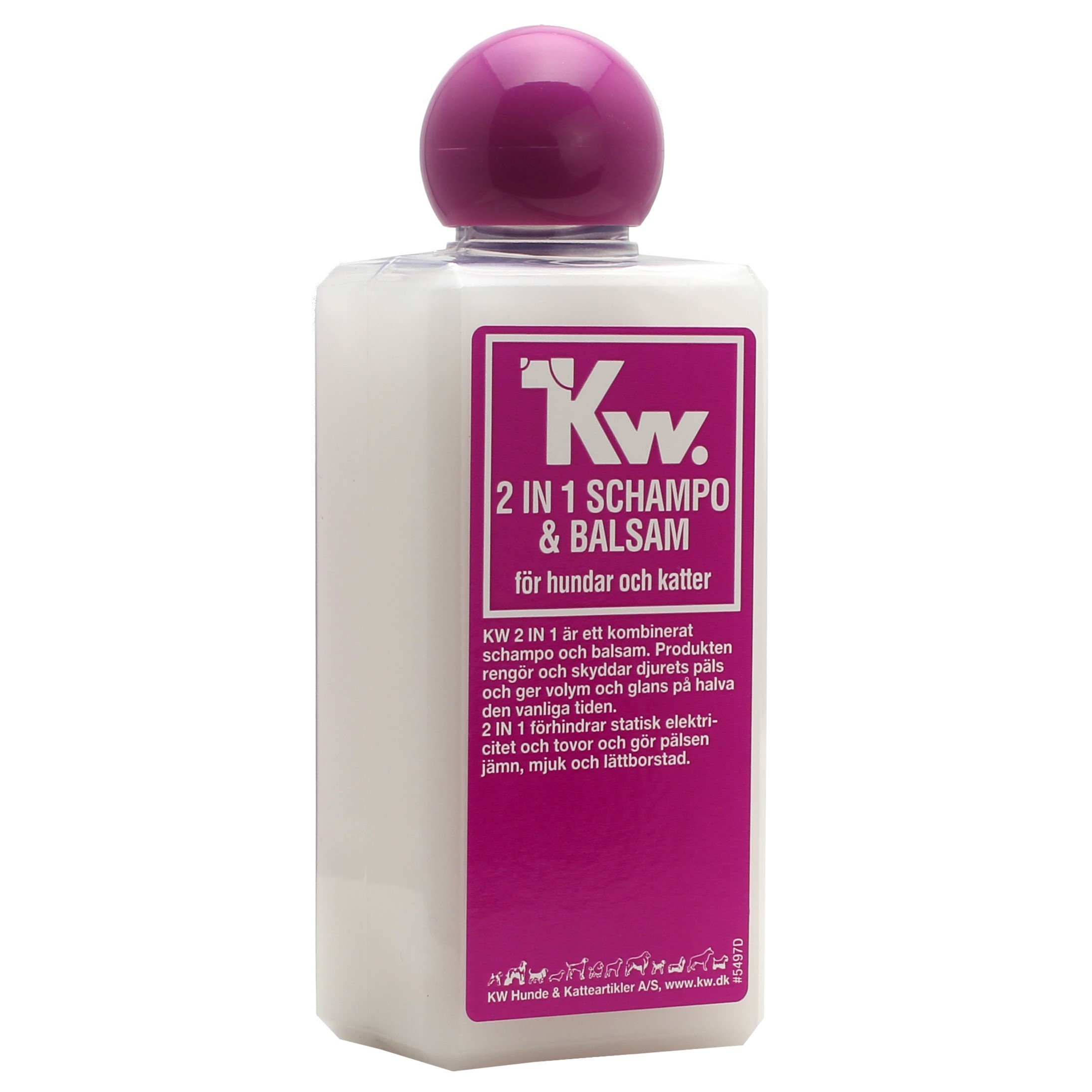 KW 2 i 1 Shampo og Balsam KW 2 i 1 Shampo og Balsam