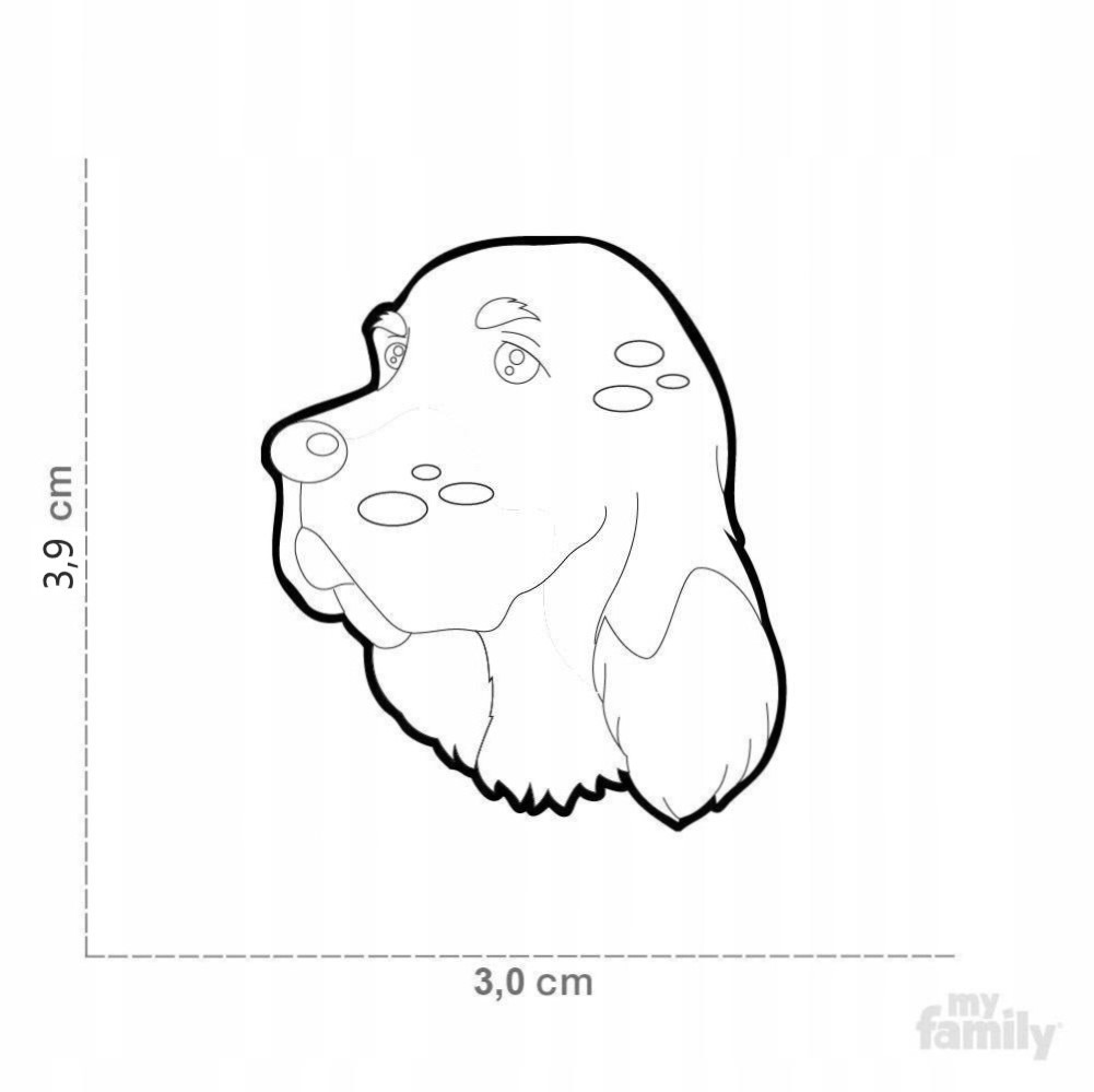MyFamily Engelsk Setter IDtag