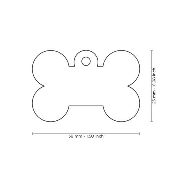 Myfamily Basic Bein ID tag aluminium