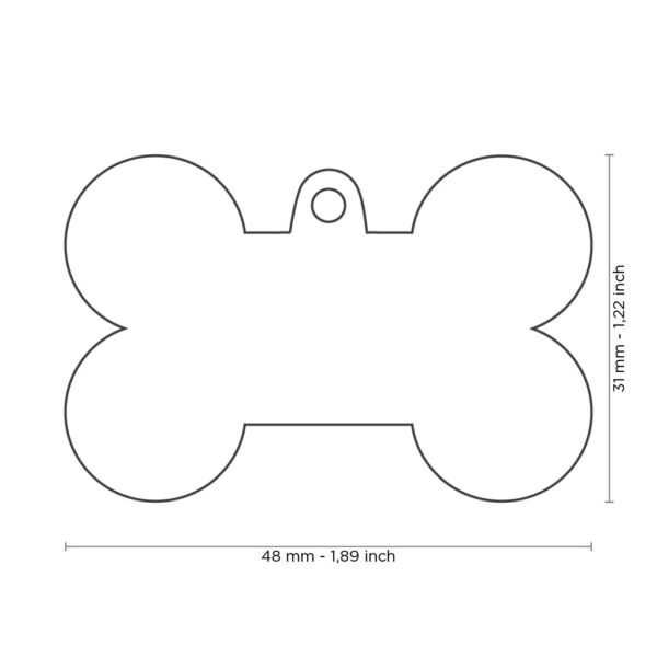 Myfamily Basic Bein ID tag aluminium