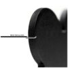 Myfamily Basic Hjerte ID tag aluminium