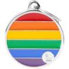 Myfamily Rainbow Sirkel ID tag Myfamily Rainbow Sirkel ID tag