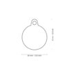 Myfamily Shine Circle Saint Tropez ID tag Myfamily Shine Circle Saint Tropez ID tag