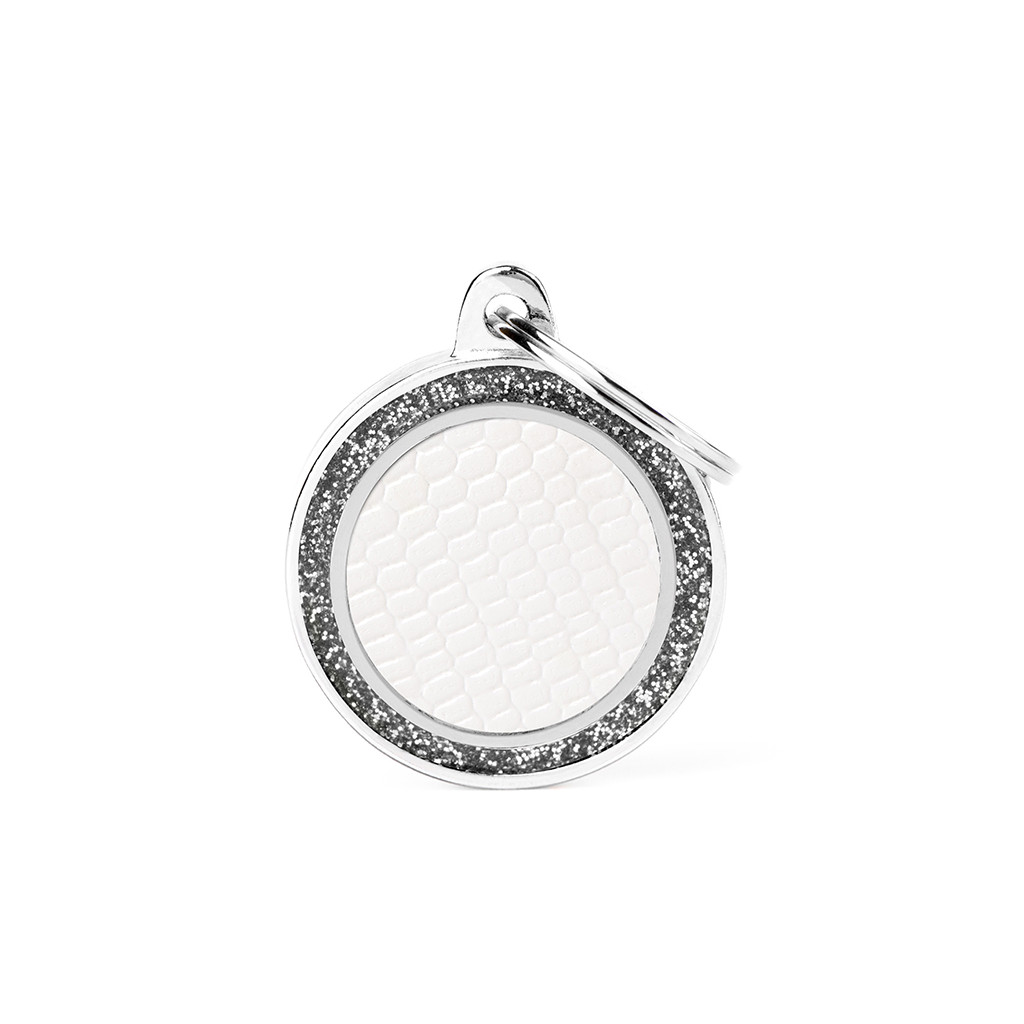 Myfamily Shine Circle Saint Tropez ID tag