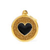 Myfamily hjerte i Shine Circle ID tag Myfamily hjerte i Shine Circle ID tag