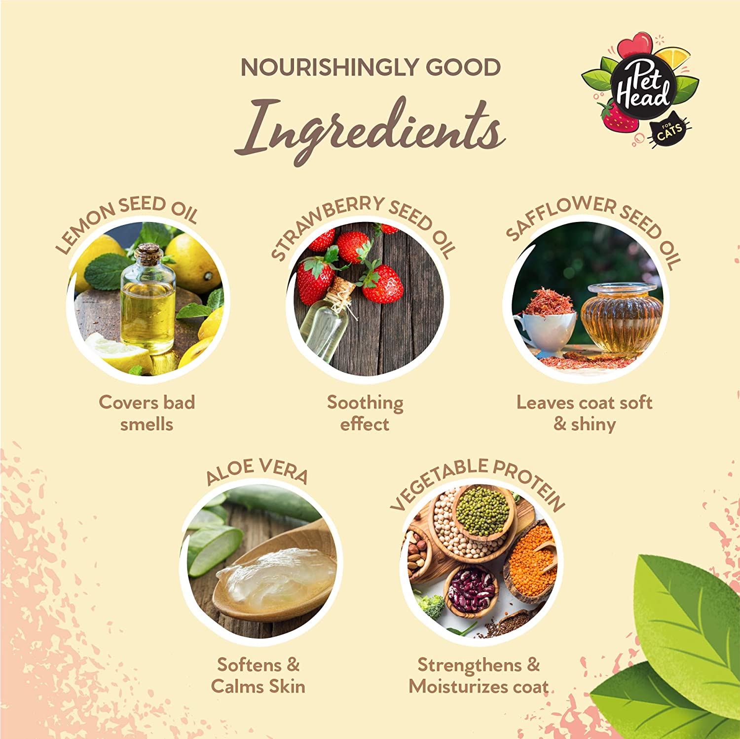 Pet Head Lemonberry Quick Fix No Rinse Foam Vaskeskum Pet Head Lemonberry Quick Fix No Rinse Foam Vaskeskum