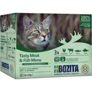 Bozita Feline Meat & Fish In Jelly Multibox