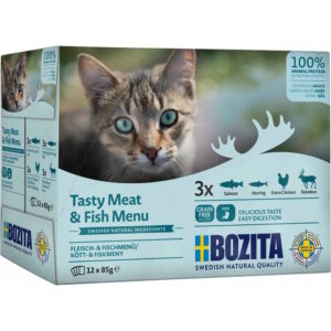Bozita Feline Meat & Fish In Sauce Multibox