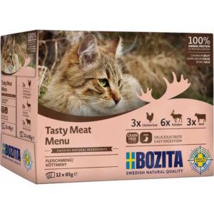 Bozita Feline Meat In Jelly Multibox 12pk