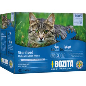 Bozita Feline Sterilised Meat In Sauce Multibox