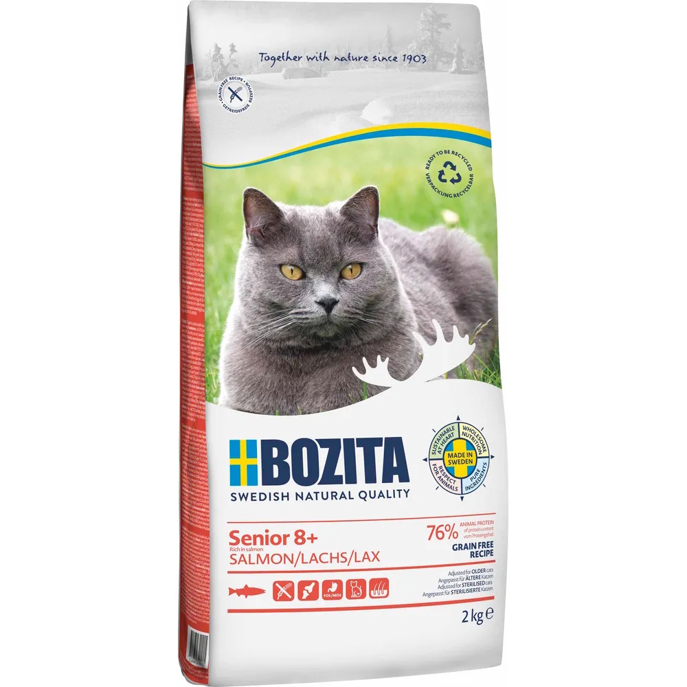 Bozita Grain Free Senior 8+ Salmon Bozita Grain Free Senior 8+ Salmon
