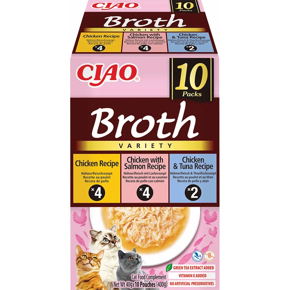 Ciao Chicken Broth Varieties 10st