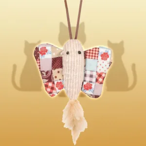 Flamingo Vinta Butterfly — Katteleketøy med catnip