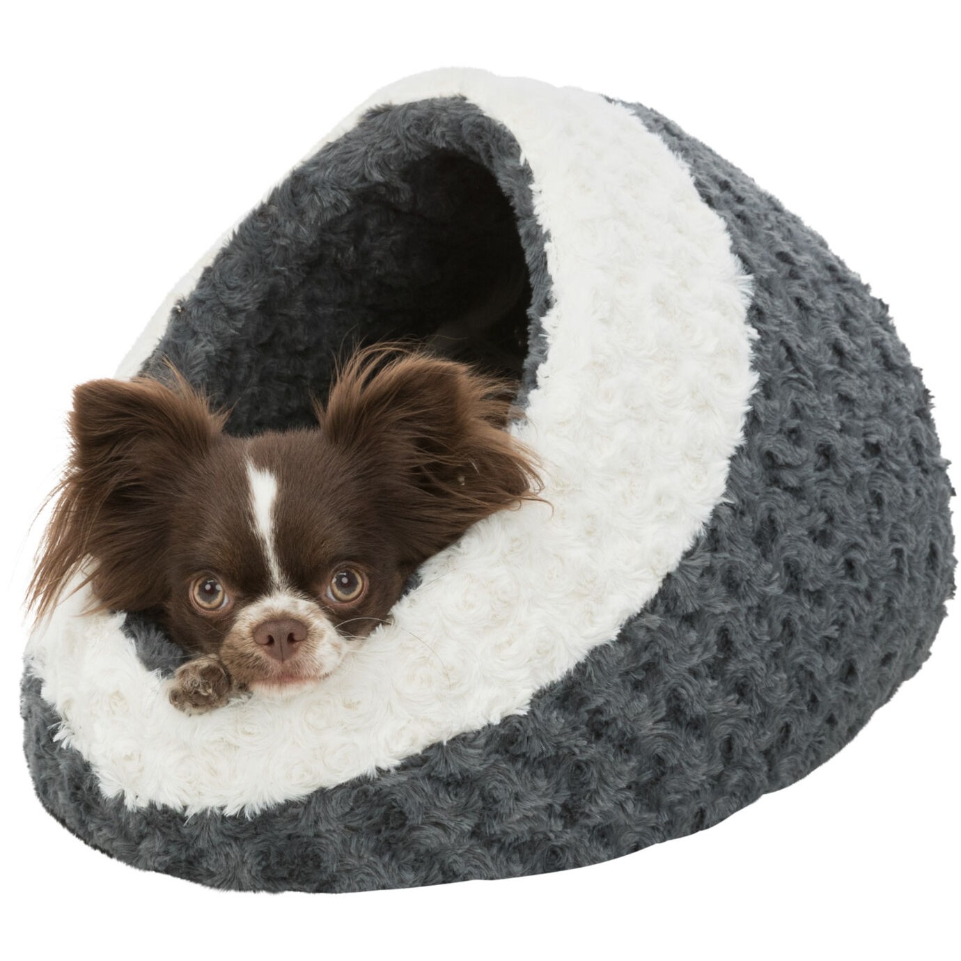 Kaline kattehule 35 × 26 × 41 cm, grå/creme Kaline kattehule 35 × 26 × 41 cm, grå/creme