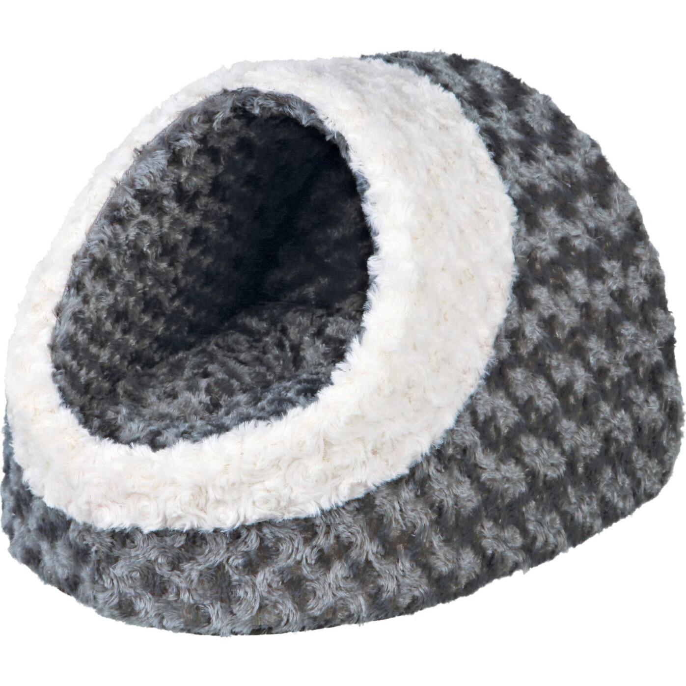 Kaline kattehule 35 × 26 × 41 cm, grå/creme Kaline kattehule 35 × 26 × 41 cm, grå/creme