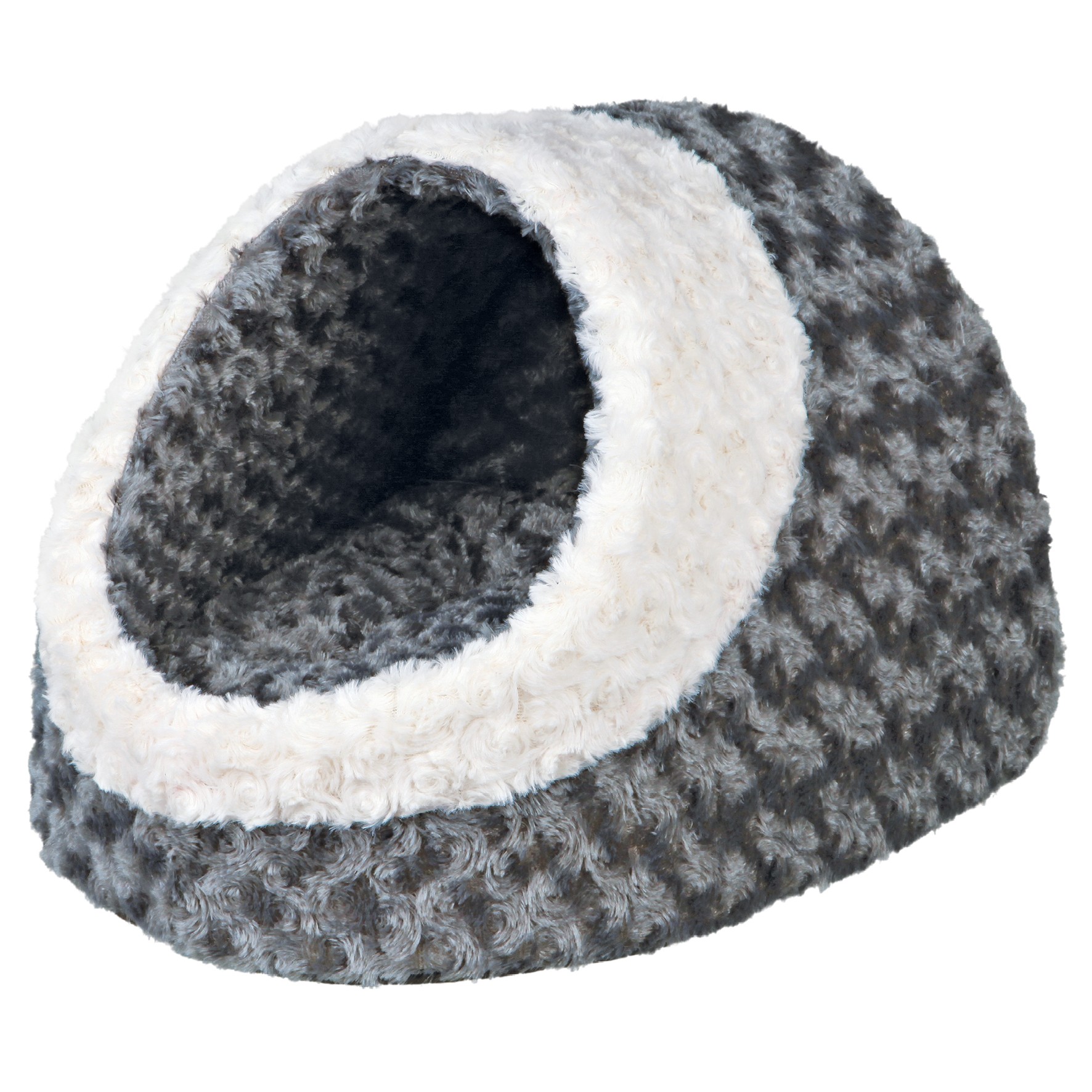 Kaline kattehule 35 × 26 × 41 cm, grå/creme Kaline kattehule 35 × 26 × 41 cm, grå/creme