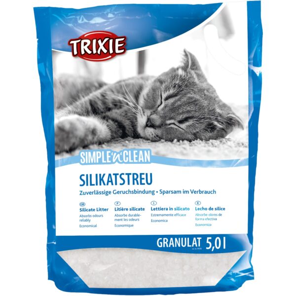 Trixie Simple'n'Clean Silikat-kattesand