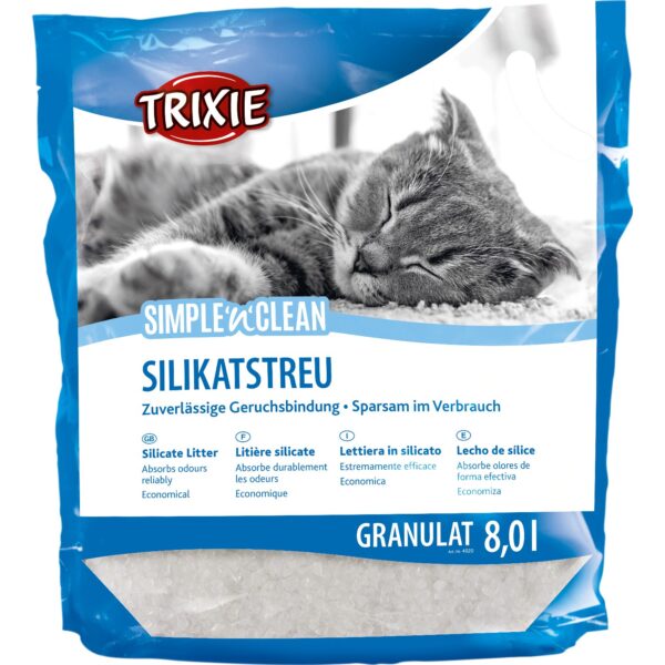 Trixie Simple'n'Clean Silikat-kattesand